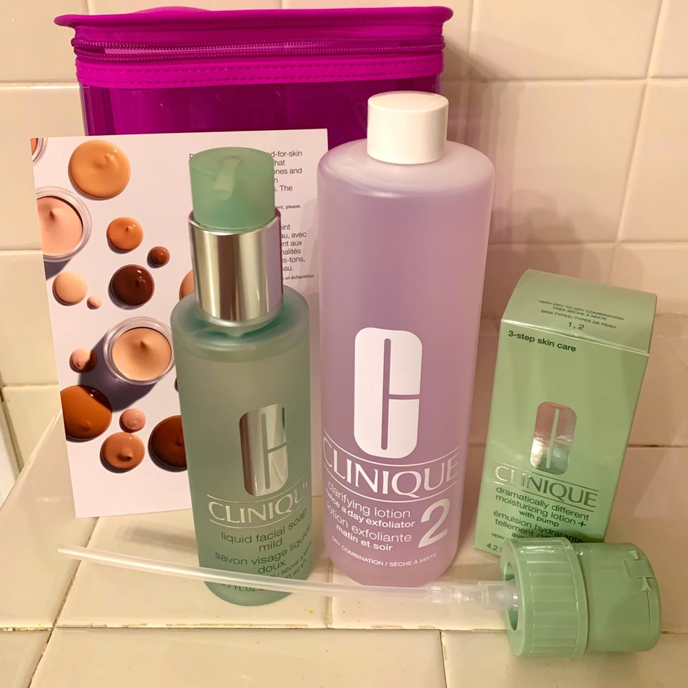Clinique 3 Step Skin Care Kit